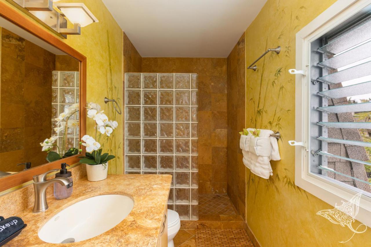 Hale Hahalua - Hale Hahalua - Serenity And Ocean Views In Kona - Now With Upgraded Ac In Bedroom Kailua-Kona Exterior photo